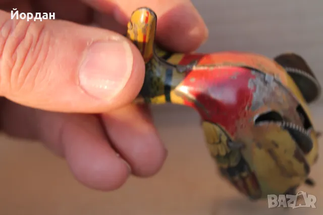 Стара детска ламаринена играчка, снимка 12 - Колекции - 49260939