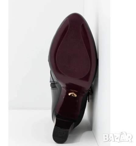 зимни боти Tamaris Heart & Sole Боти до глезена с висок ток номер 40 , снимка 6 - Дамски боти - 52517132