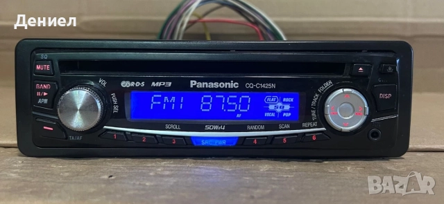 PANASONIC CQ-C1425N CD-MP3 Player Автокасетофон