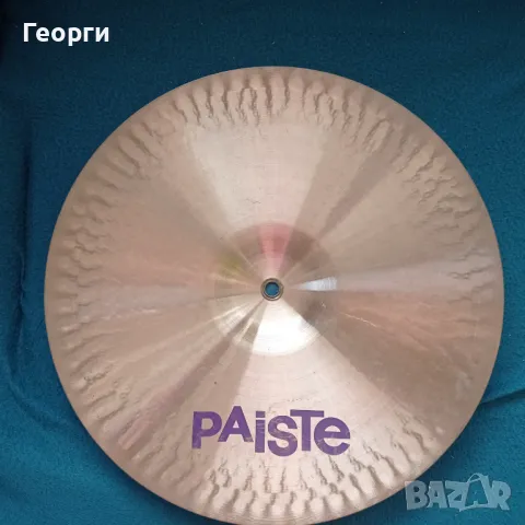 Чинели Paiste 500 Band 16", снимка 4 - Ударни инструменти - 48489710