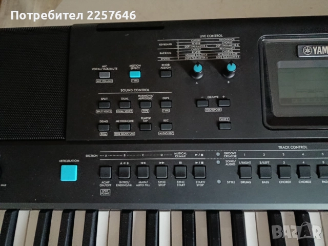 YAMAHA PSR E 473, снимка 2 - Пиана - 51939719