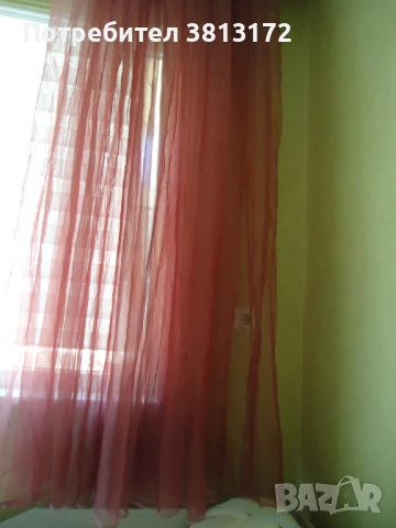 перде органза, снимка 2 - Пердета и завеси - 51235279