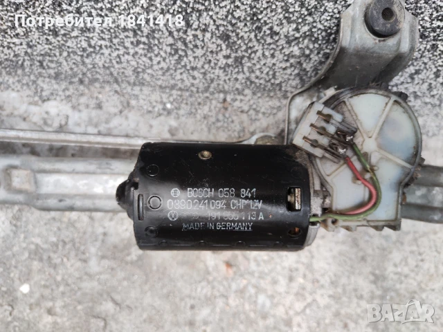Моторче за чистачки Bosch Голф 2/ VW Golf 2, снимка 7 - Части - 51289391