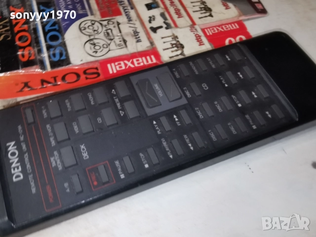 DENON RC-129A AUDIO REMOTE CONTROL-ВНОС SWISS 1412251913, снимка 6 - Ресийвъри, усилватели, смесителни пултове - 52793476