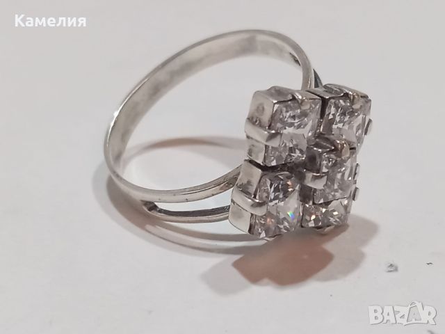 Сребърен пръстен , снимка 10 - Пръстени - 45159741
