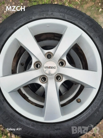 ляти джанти с гуми 5×114.3, 16цола , снимка 3 - Гуми и джанти - 54071636