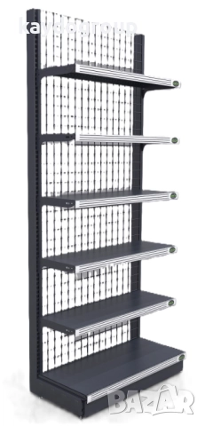Налични Метални Стелажи С Телен / Мрежа / Решетка / Скара Гръб, снимка 5 - Стелажи и щандове - 52036960