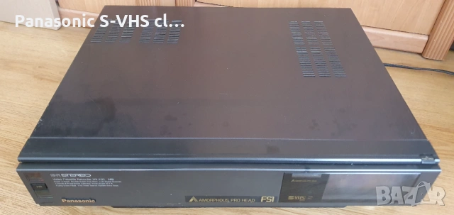 Видео рекордер Panasonic NV-FS1 S-VHS Hi-Fi stereo Sp/Lp , снимка 8 - Плейъри, домашно кино, прожектори - 53909659