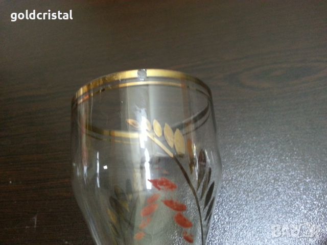 Ретро стъклени чаши и кана , снимка 8 - Антикварни и старинни предмети - 46337402