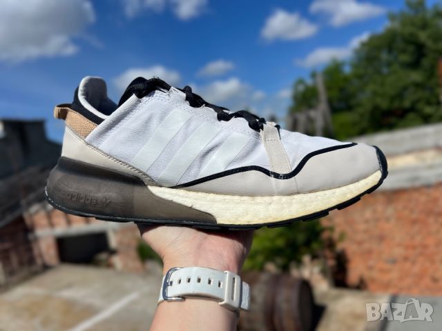Adidas ZX 2K Boost Pure White Brown — номер 44