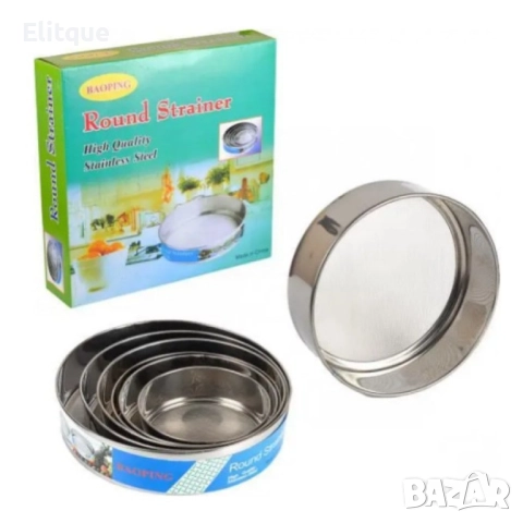 Комплект от 6 броя сита от неръждаема стомана, снимка 9 - Други - 52901494