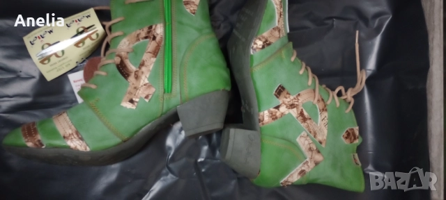 Дамски Боти Ботуши УНИКАТ номер 40 Естествена Кожа , снимка 11 - Дамски боти - 52577203