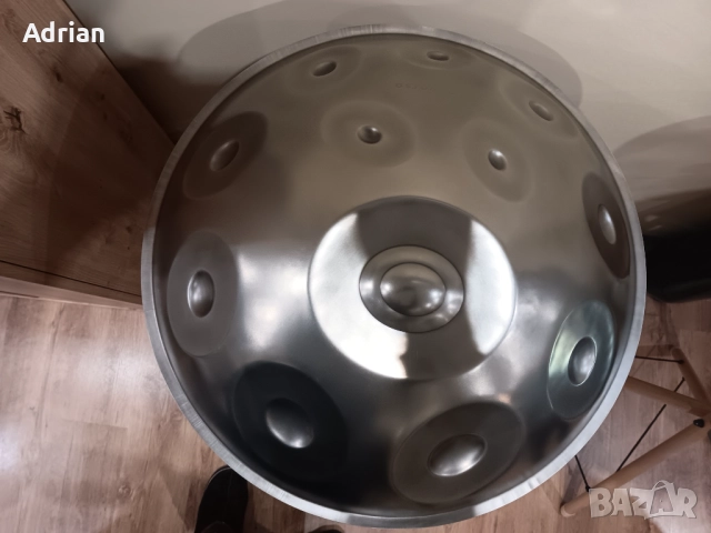 Чисто нов! Поръчков немски хандпан серия Horayzon Master Handpan D Kurd 12 Mutant 440 Hz