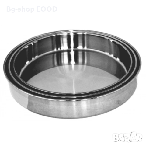 Комплект 3 кръгли тави за печене 28/32/36 см, дълбоки, снимка 3 - Съдове за готвене - 53943252