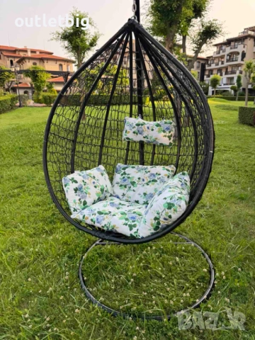 Люлка градинска висяща люлка тип гнездо,яйце–Промоция!