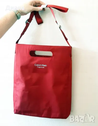 Шопър чанта (tote bag) Calvin Klein, снимка 5 - Чанти - 47447763