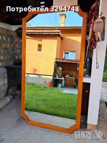 Огледало от дърво, за стена, снимка 3 - Декорация за дома - 46206113