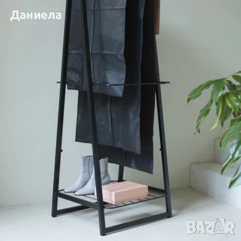 Комплект калъфи за дрехи, M/L/XL, 60x100/135/150cm, Black 3 броя, снимка 6 - Други стоки за дома - 50459796