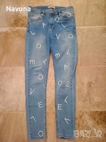 Дънки 11-12г., снимка 5 - Детски панталони и дънки - 53566342