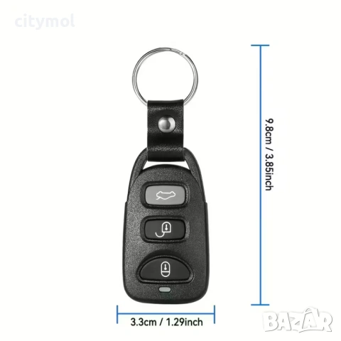 Кутийка за дистанционно с 2 бутона за Hyundai, Elantra, Sonata, Santa FE и др., снимка 3 - Аксесоари и консумативи - 53169396