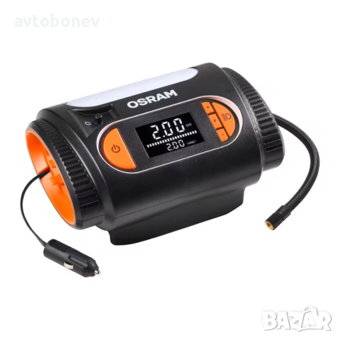 Компресор за гуми с дигитален дисплей OSRAM TYREINFLATE 2120 - 12V, снимка 5 - Аксесоари и консумативи - 53583295