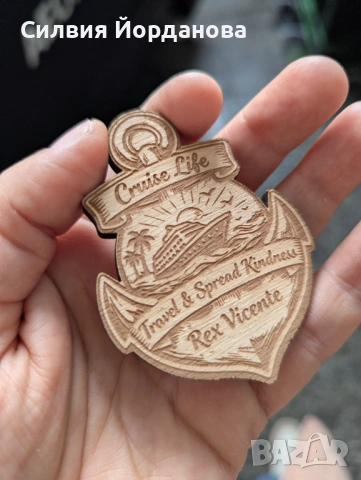 Рекламен магнит за бизнеса. Гравиран QR код от другата страна, снимка 3 - Декорация за дома - 54014823