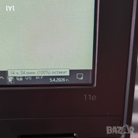 Лаптоп Lenovo ThinkPad 11e, снимка 10 - Лаптопи за дома - 54176432