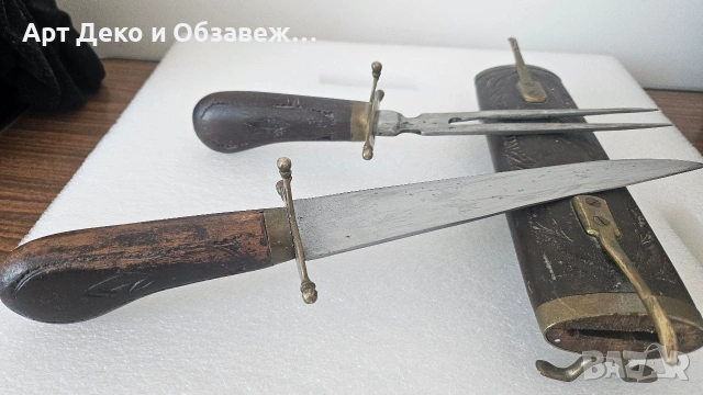 Комбиниран ловен нож, снимка 10 - Ножове - 53665879