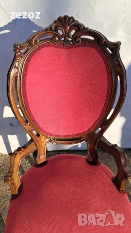 Стол масив орех №049, снимка 4 - Столове - 52537236