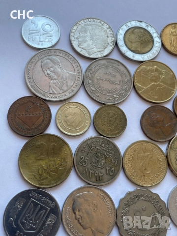 Лот монети от различни държави и години., снимка 2 - Нумизматика и бонистика - 52771951