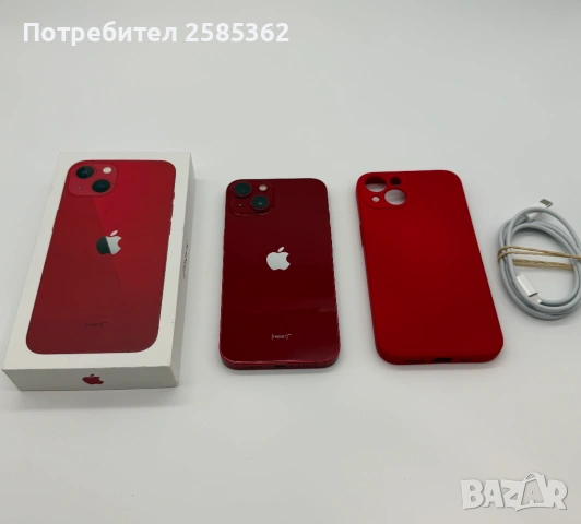 iPhone 13 256GB Red | Отлично състояние