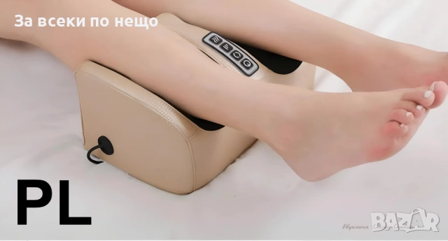 Комплект за релакс: Масажор за крака с нагряване + масажираща възглавница Код P2019, снимка 5 - Масажори - 53937012