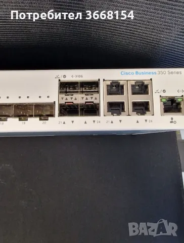 Cisco CBS350-24XS, снимка 3 - Суичове - 47009066