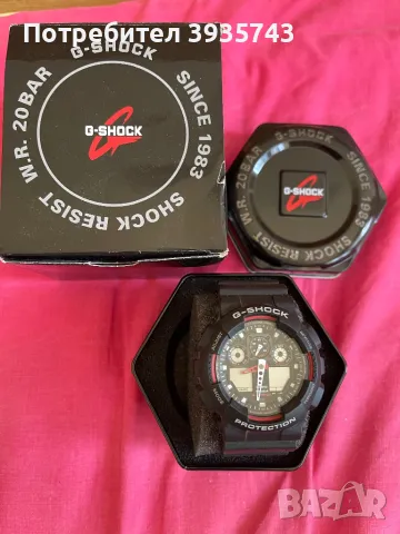 Casio g-shock GA 100 - НОВ, снимка 2 - Мъжки - 46987685