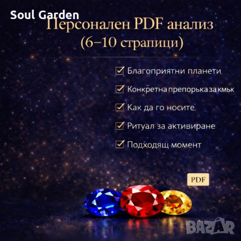 Персонална ведическа препоръка за скъпоценен камък | , снимка 2 - Друго ясновидство - 53662218