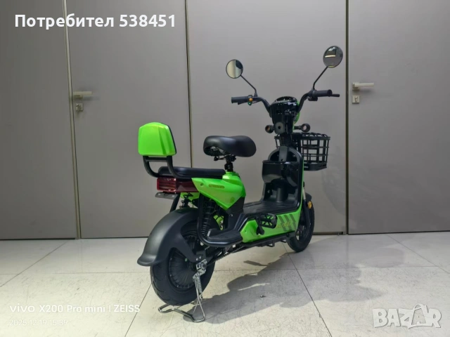 2026 Електрически скутер педалетка мотопед с педали НОВИ ! ЛИЗИНГ !, снимка 9 - Мотоциклети и мототехника - 54036762