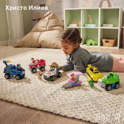 Paw Patrol Пес Патрул Jungle Pups Чейс с превозно средство, снимка 10 - Коли, камиони, мотори, писти - 54226186