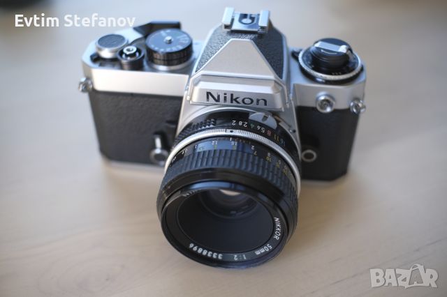 Nikon Nikkor 50mm f2 ръчнофокусен твърд обектив, снимка 7 - Обективи и филтри - 45289511