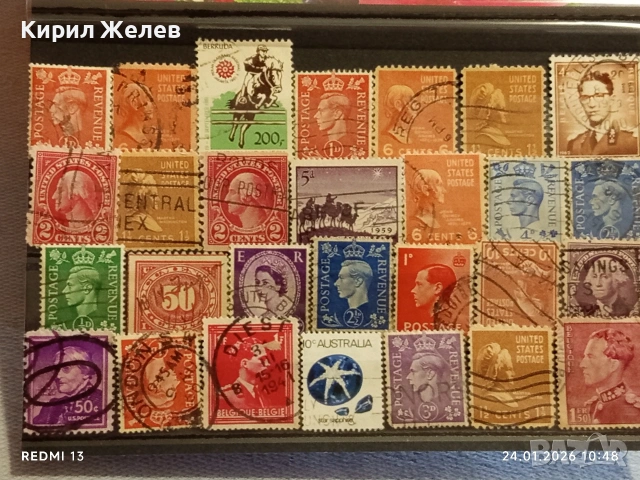 Стари пощенски марки от цял свят смесени ИЗВЕСТНИ ЛИЧНОСТИ за КОЛЕКЦИЯ 51987, снимка 12 - Филателия - 53208563