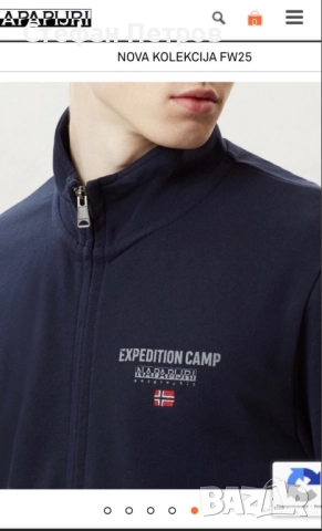 Napapijri мъжки дрехи , снимка 3 - Блузи - 52312849