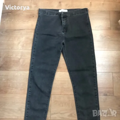 Сиви дамски дънки, снимка 1