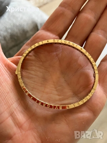 Златна гривна Bvlgari 14k.,7,26 грама, снимка 5 - Гривни - 53767503