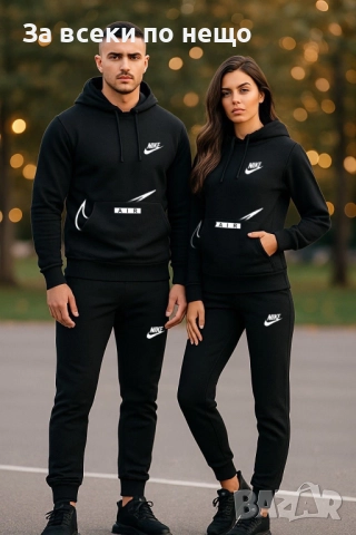 Nike Екипи За Двойки👚🩳Дамски Спортен Екип Найк👕🩳Мъжки Спортен Комплект Найк - 3 Цвята Код LFS568, снимка 4 - Спортни екипи - 51802865