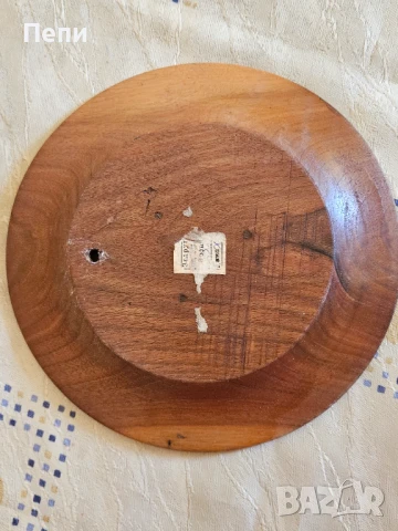 Декоративни чинии с дърворезба, снимка 6 - Антикварни и старинни предмети - 51377080