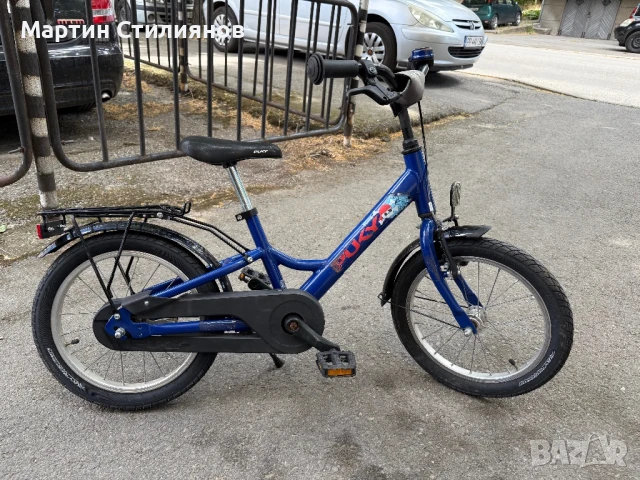 ВЕЛОСИПЕД PUKY YOUKE 16-1 ALU – ТЪМНО СИНЬО