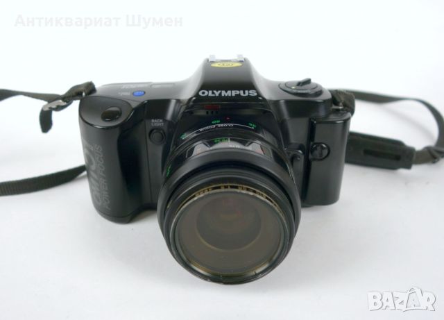 Фотоапарат Olympus OM101 Power Focus 35мм + Аксесоари, снимка 4 - Фотоапарати - 46361794