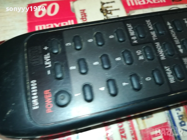 TECHNICS EUR643900 CD REMOTE CONTROL-ВНОС SWISS 2508251531, снимка 4 - Други - 51484138