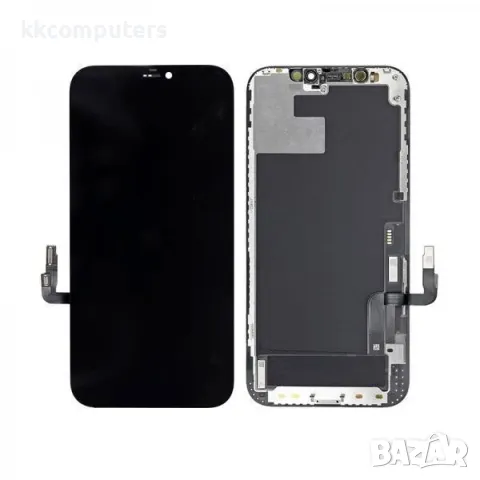 LCD Дисплей за iPhone 12 / 12 Pro 6.1 + Тъч скрийн / Черен / Клас B Баркод : 483817, снимка 1 - Резервни части за телефони - 48600732