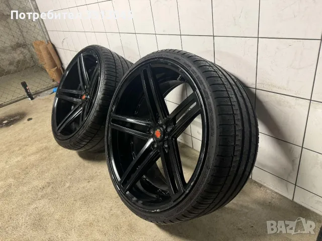 Джанти с гуми 22” цола за Audi RS6, Mercedes, Bmw, Porsche, снимка 2 - Гуми и джанти - 49456659