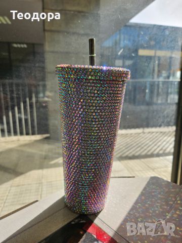Голяма термо чаша за топли и студени напитки с уникален дизайн, снимка 4 - Термоси - 46262549